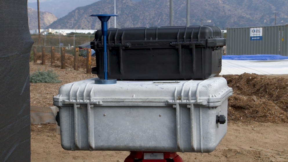 Image of an air monitoring device