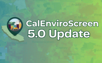California publica CalEnviroScreen 5.0 para identificar y priorizar a las comunidades afectadas por la contaminación, y anuncia la designación preliminar de comunidades desfavorecidas.