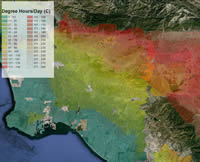 View of the Urban Heat Island Interactive Map