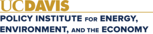 Logo: UC Davis Policy Institute for Energy, Environment and the Economy