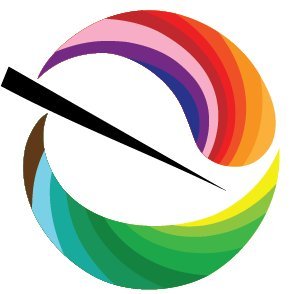 CalEPA's leaf logo, Pride Month version
